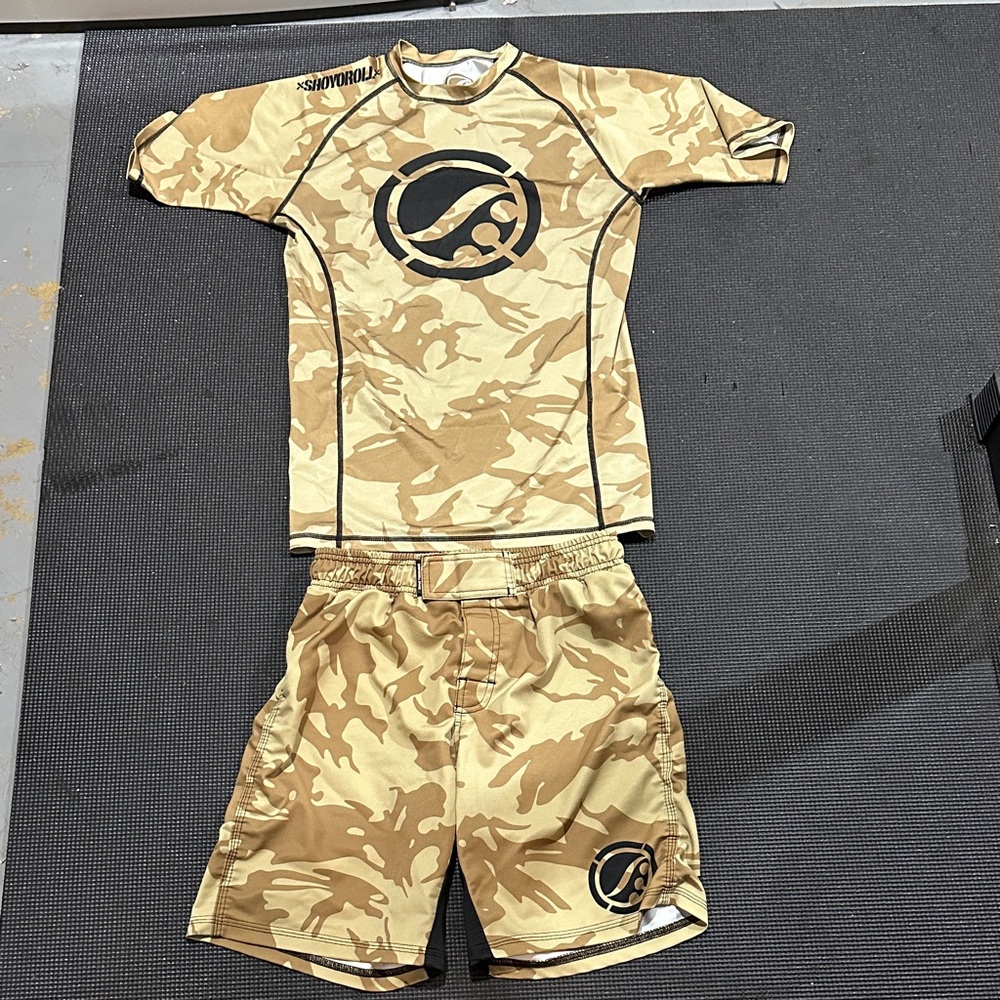 Shoyoroll Tan Camouflage Nogi set LG